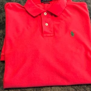 Polo by Ralph Lauren Red classic fit size M